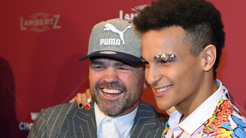 Sven Ottke und Prince Damien im Februar 2020