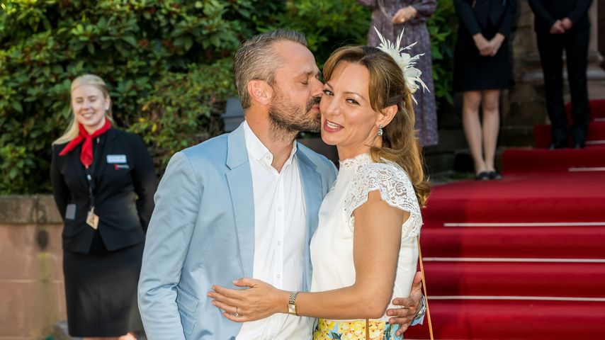 Sven Wassner und Viola Wedekind bei der Premiere von "Hildensaga. Ein Königinnendrama"