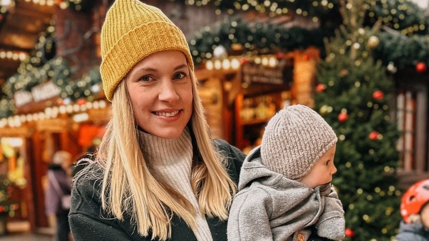 Mit Notarzt in Klinik: Svenja Holtmanns Baby hatte RS-Virus