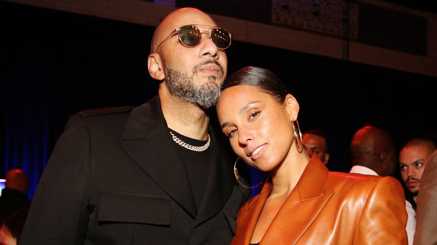 Swizz Beatz mit seine Frau Alicia Keys, Oktober 2021