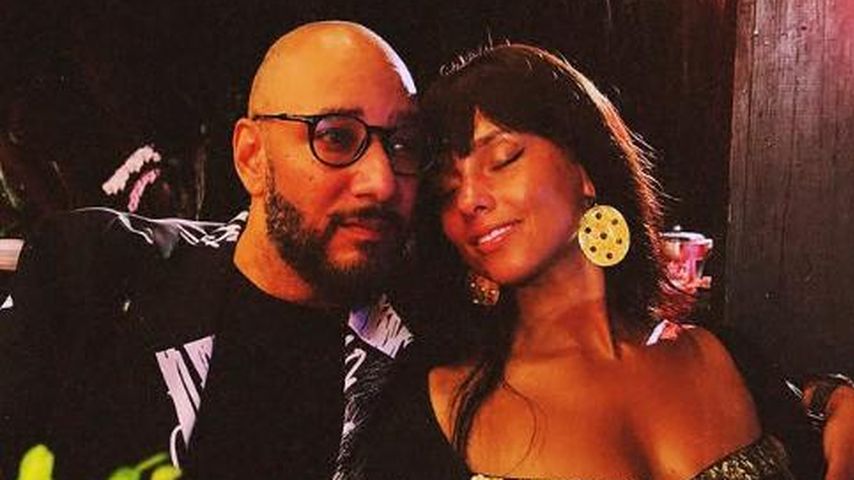 Swizz Beatz und Alicia Keys, Januar 2025