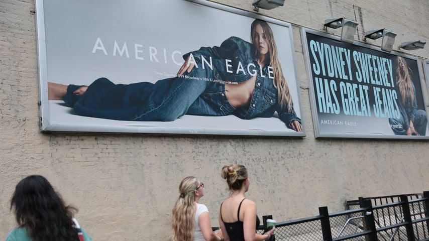 Sydney Sweeney macht Werbung für Jeans, August 2025