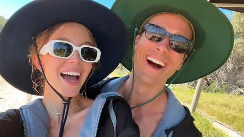 Sydney Sweeney und Glen Powell, 2023