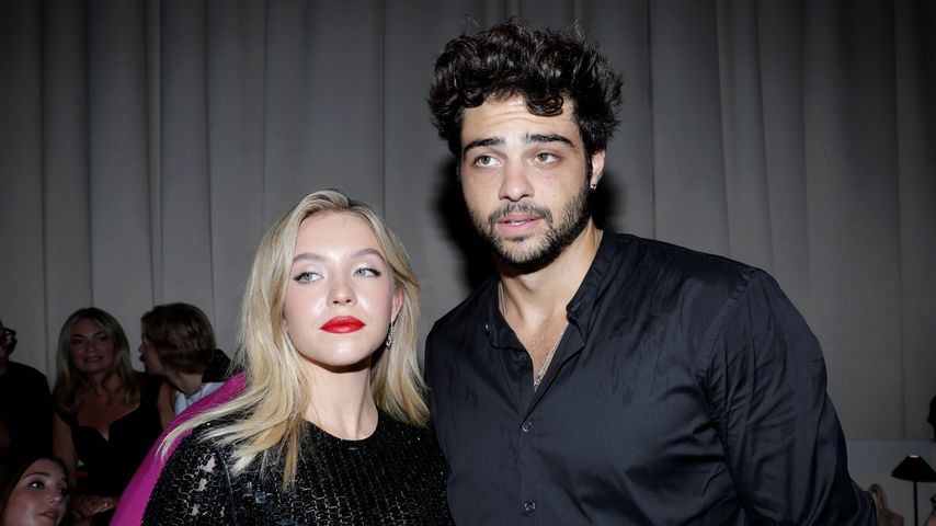 Sydney Sweeney und Noah Centineo auf der Paris Fashion Week im Juli 2023