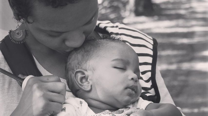 Syesha Mercado und ihr erstes Kind Ra