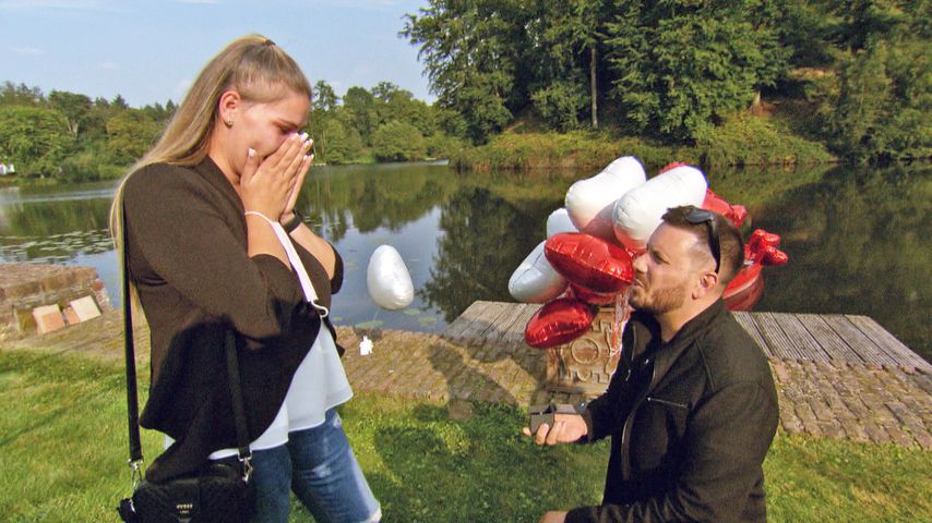 Sylvana Wollny mit ihrem Freund Florian Köster
