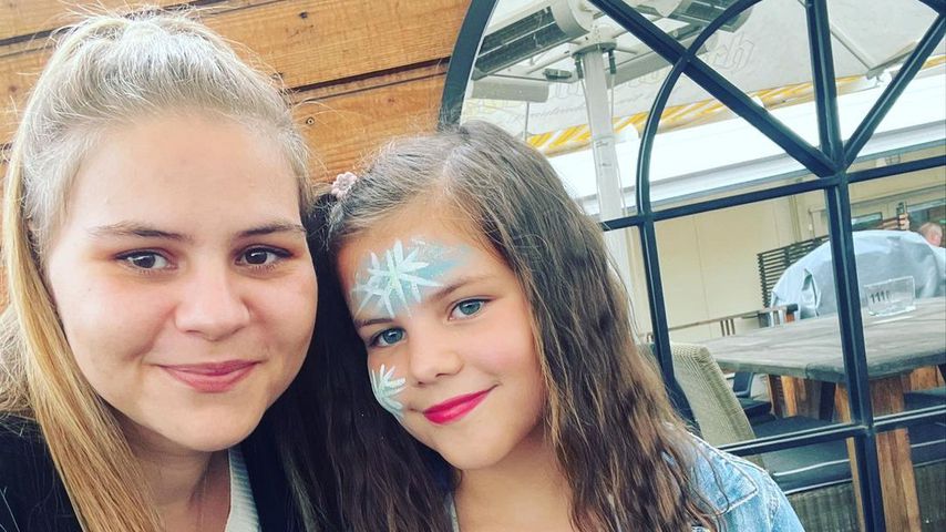 Sylvana Wollny mit ihrer Tochter Celina-Sophie, September 2021