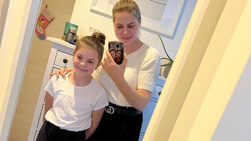 Sylvana Wollny mit ihrer Tochter Celina-Sophie