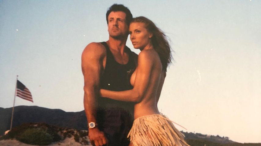 Sylvester Stallone und Jennifer Flavin in jüngeren Jahren