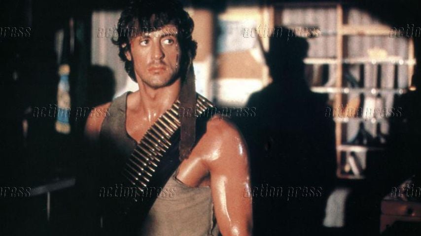 Sylvester Stallone als Rambo, 1982