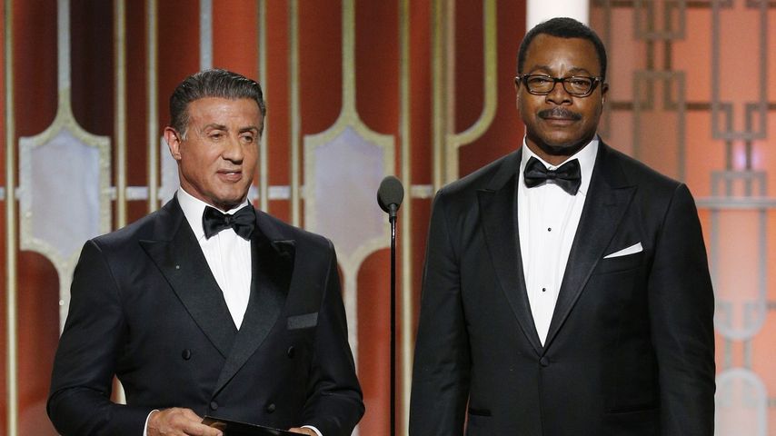 Sylvester Stallone und Carl Weathers, Schauspieler