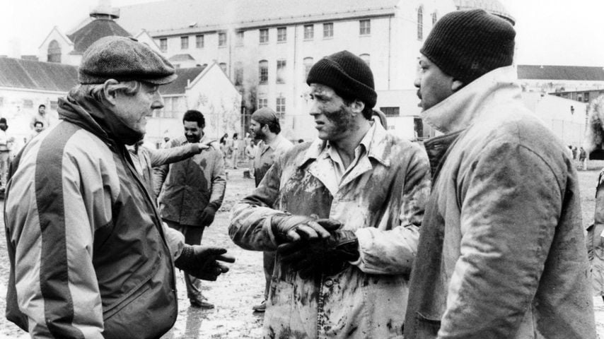 Sylvester Stallone und Frank McRae in "Lock Up"