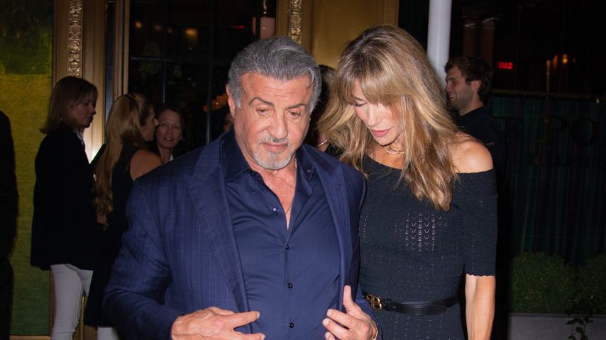 Sylvester Stallone und Jennifer Flavin im Oktober 2022 in New York
