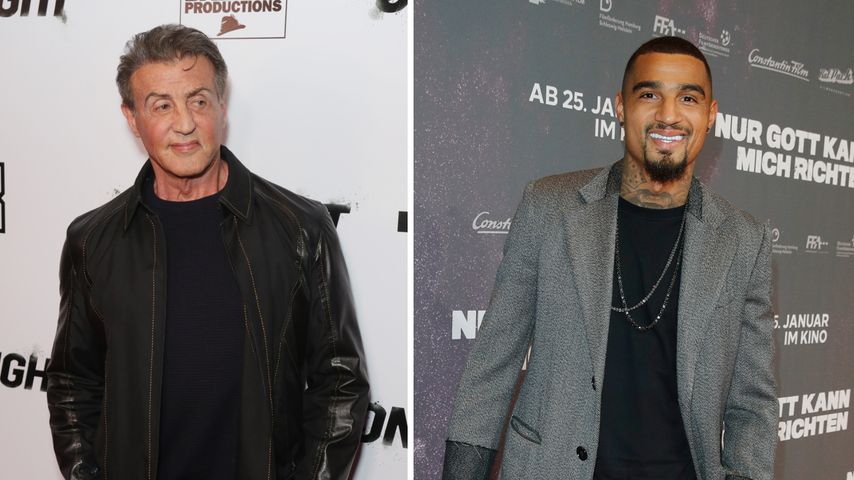 Seltsame Kombi? Sylvester Stallone und Boateng planen Serie