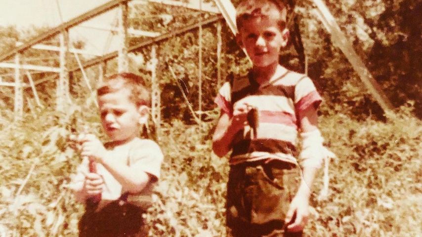 Sylvester Stallone und sein Bruder Frank als Kinder