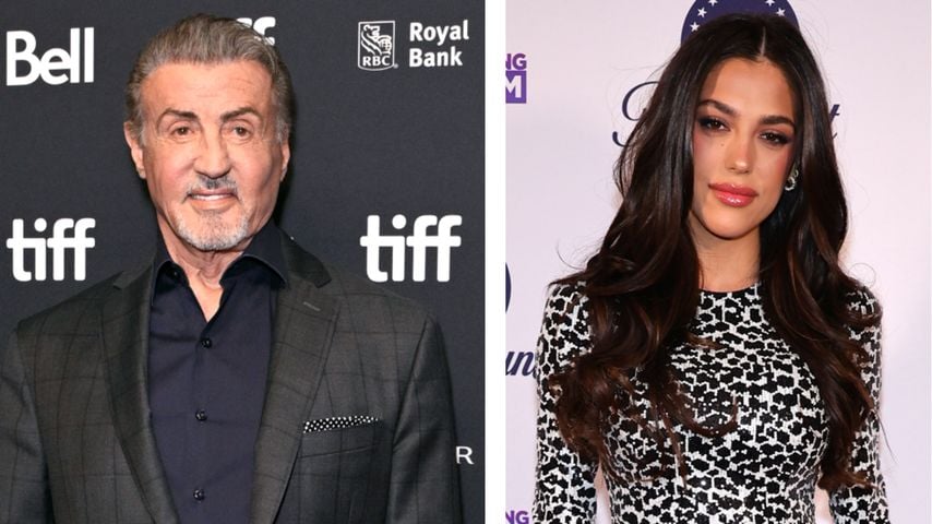 Sylvester Stallone gab Sistine ein Messer mit in die Schule!