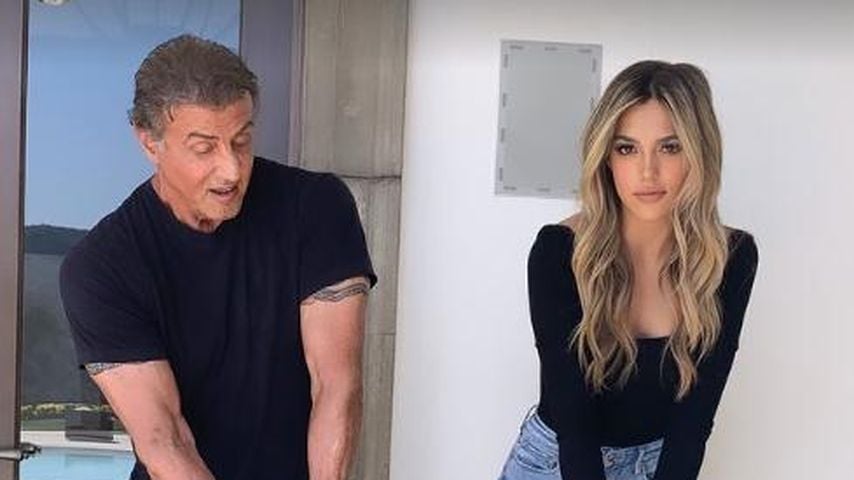 Sylvester und Sistine Stallone
