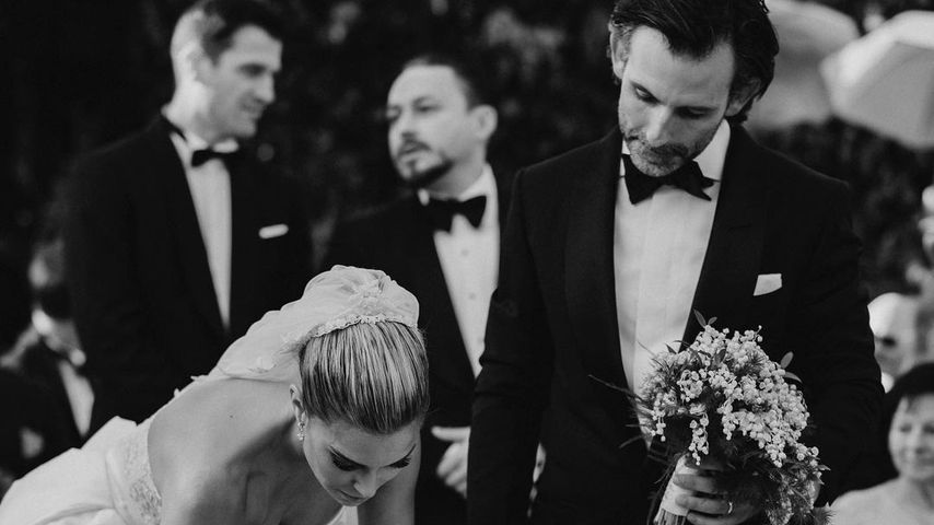 Sylvie Meis und Niclas Castello am Tag ihrer Hochzeit