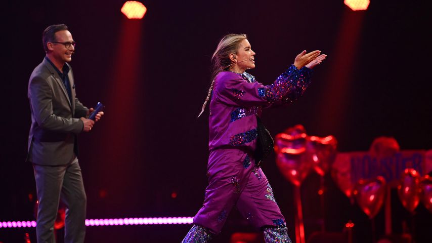 Sylvie Meis auf der "The Masked Singer"-Bühne