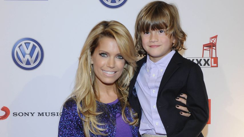 Sylvie Meis mit ihrem Sohn Damian van der Vaart