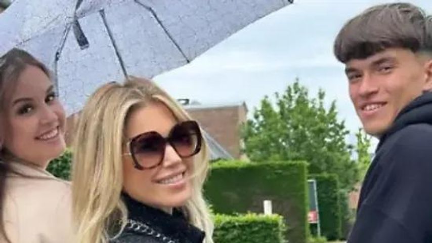 Sylvie Meis mit Sohn Damian und seiner Freundin Romy