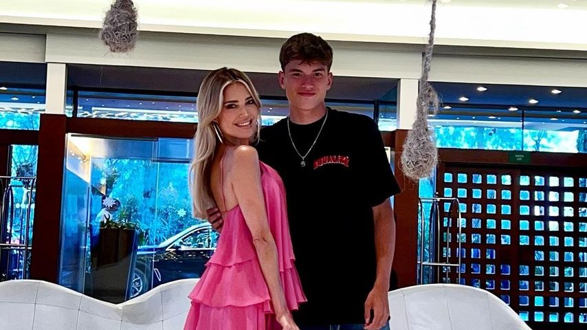 Sylvie Meis und Damian van der Vaart, Juli 2023 auf Ibiza