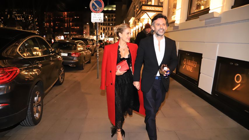 Sylvie Meis und Niclas Castello im Dezember 2021 in Hamburg