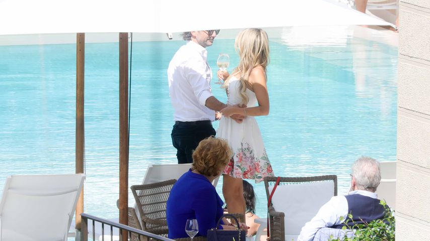 Niclas Castello und Sylvie Meis beim gemeinsamen Lunch