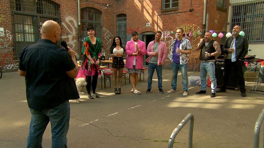 Zehnjähriges WG-Jubiläum bei "Berlin - Tag & Nacht", Juli 2020