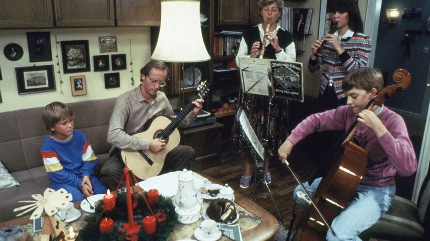 Szene aus der Auftaktfolge der "Lindenstraße", 1985