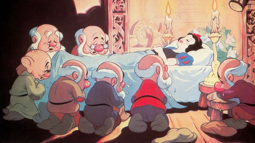 Szene aus Disneys "Schneewittchen"