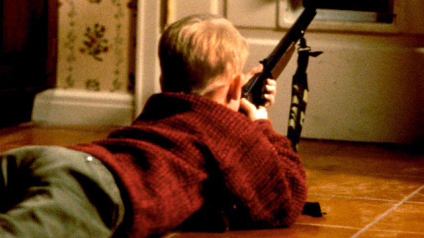 Macaulay Culkin und Daniel Stern in "Kevin – Allein zu Haus"