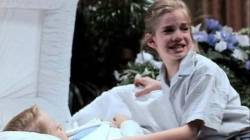 Szene aus "My Girl" (1991) mit Macaulay Culkin und Anna Chlumsky