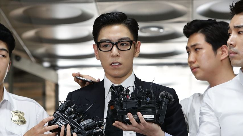 T.O.P, von der südkoreanischen Boyband "Big Bang", 2017