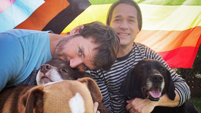T.R. Knight mit seinem Mann
