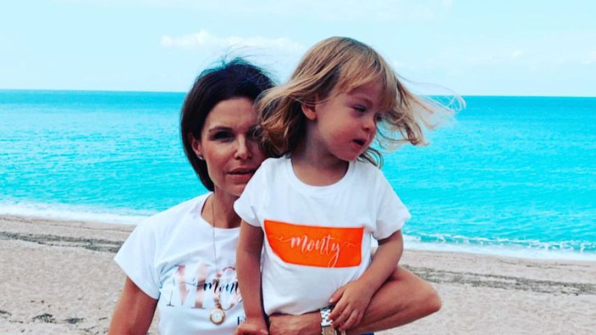 "Unter uns"-Star Tabea Heynig mit ihrem Sohn Monty