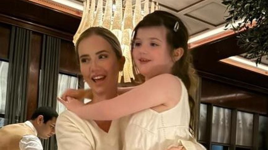 Tabitha Willett mit ihrer Tochter Ottilie