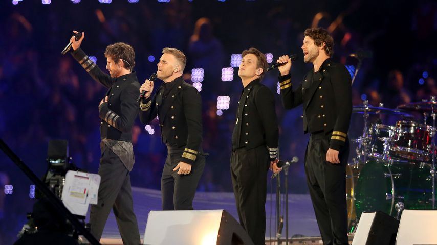 Popgruppe "Take That" im August 2012