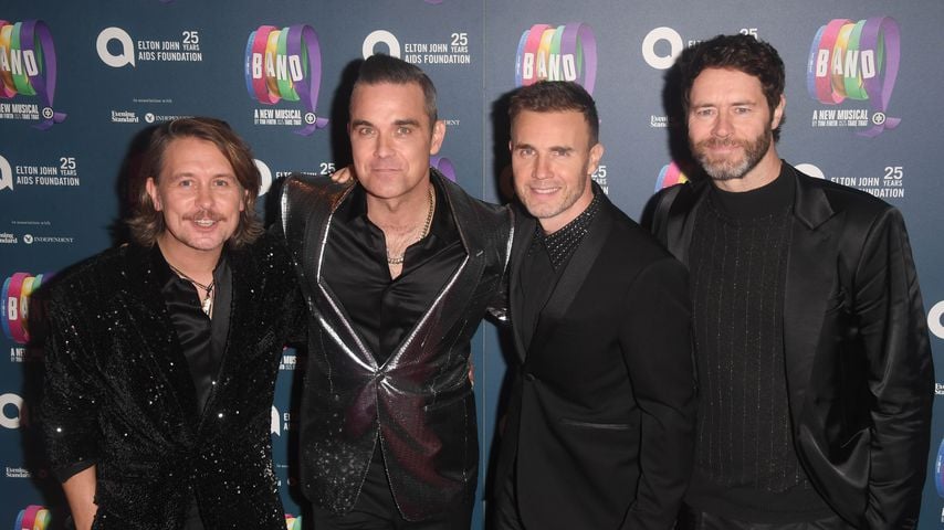 Take That bei einer Performance von "The Band" in London, 2018