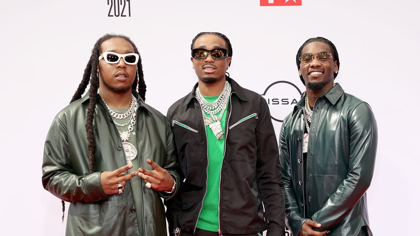Takeoff, Quavo und Offset im Juni 2021 in Los Angeles