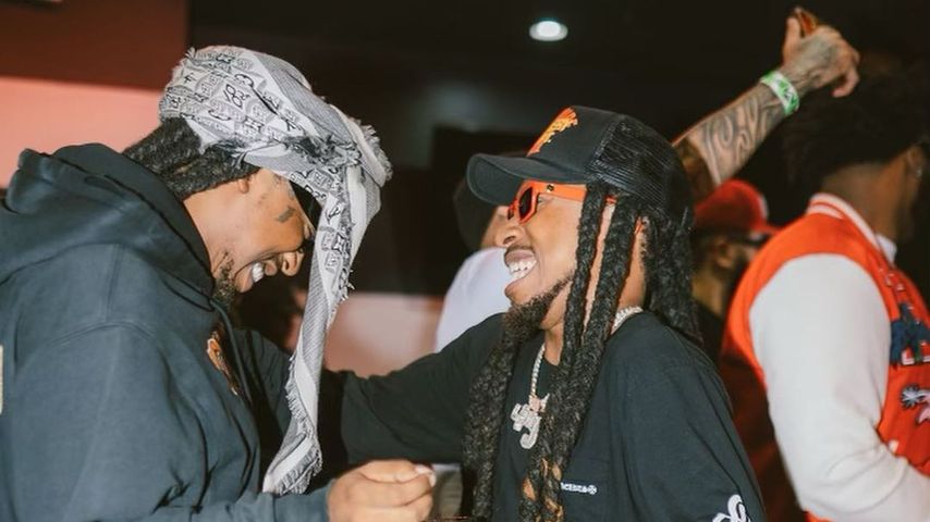 Rapper Takeoff mit Bruder YRN Lingo