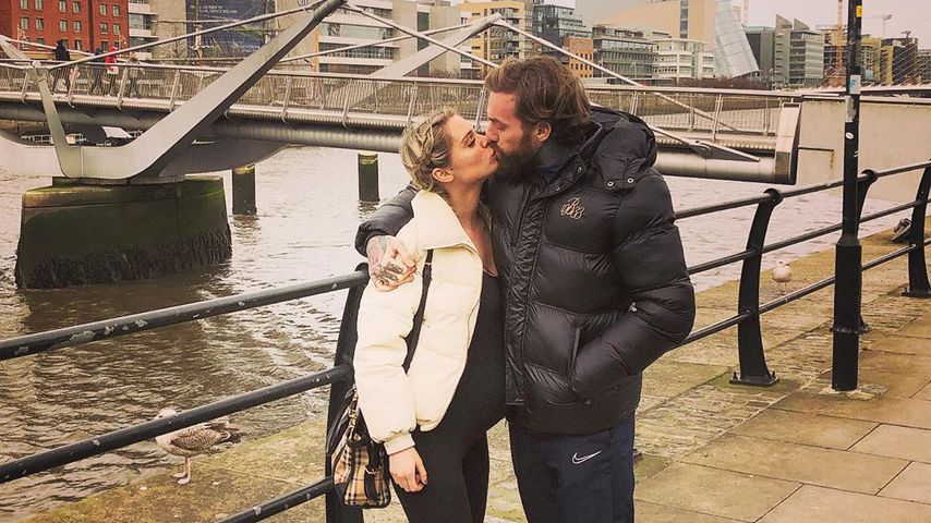 Talia Oatway und Aaron Chalmers im Februar 2020