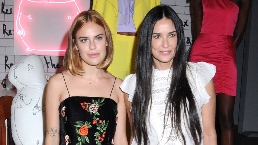 Tallulah Willis und Demi Moore, 2018