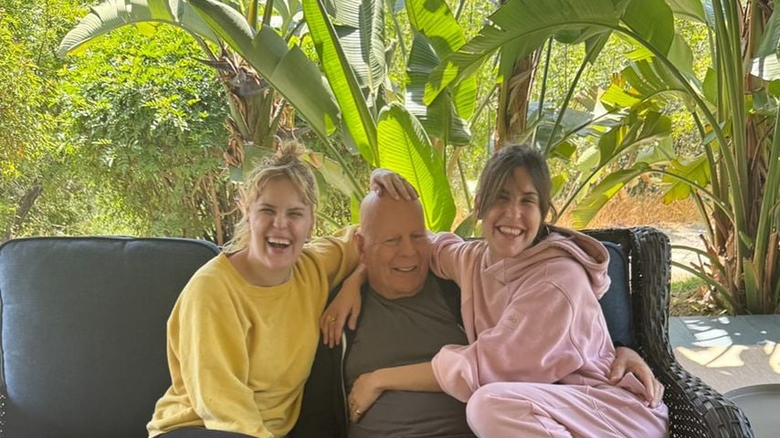 Neue Familienfotos zeigen Bruce Willis mit seinen Töchtern