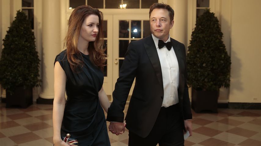 Talulah Riley und Elon Musk im Februar 2014