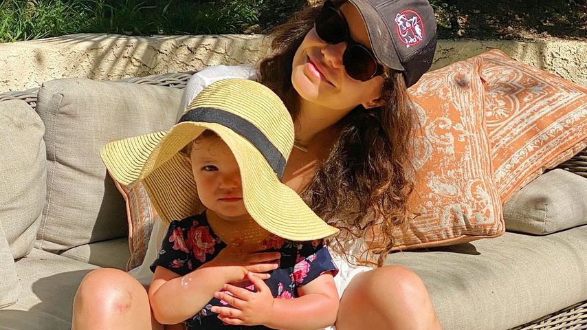 Tammin Sursok und ihre Tochter Lennon Bleu im Mai 2020