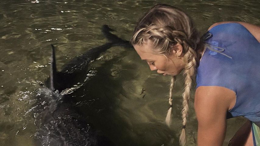 Tammy Hembrow im Meer, 2021