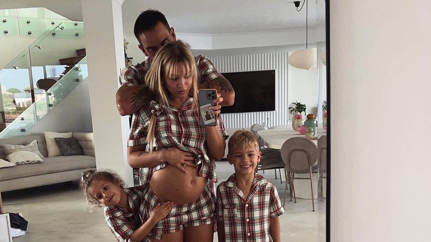 Tammy Hembrow und ihre Familie im Dezember 2021