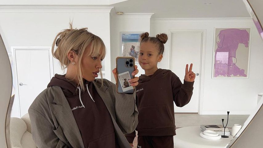 Tammy Hembrow mit ihrer Tochter Saskia