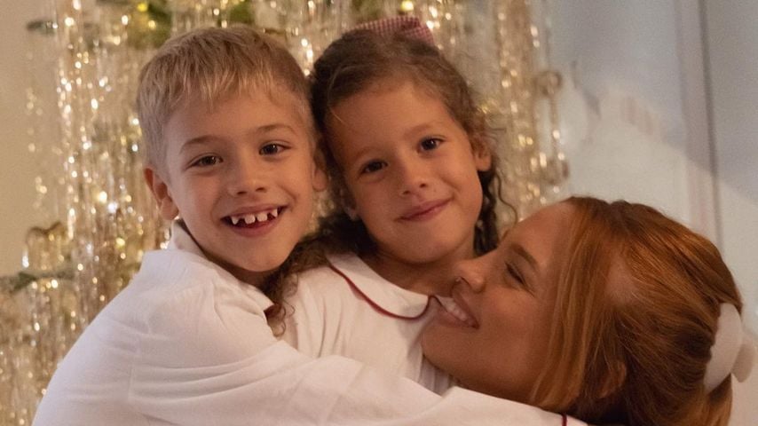 Tammy Hembrow mit ihren Kindern, Dezember 2022